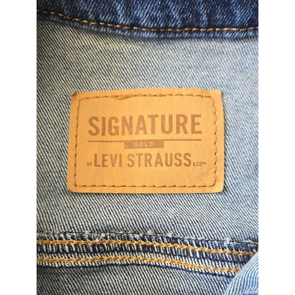 Signature by Levi Strauss Blue Denim Jacket - Picture 6 of 8